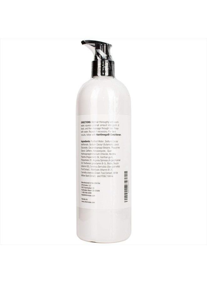 DrFormulas - HairOmega DHT Blocker Shampoo + Conditioner with Moroccan Argan Oil, Jojoba Oil, Avocado Oil (Sulfate Free Shampoo + Conditioner Set) - Image 1