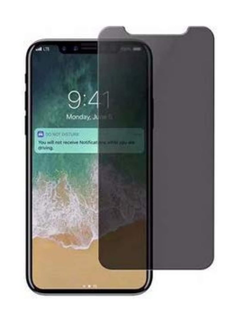 Denx Anti-Spy Privacy Screen Protector for iPhone X/XS/iPhone 11 Pro Anti-Spy Tempered Glass Privacy Protective Film Anti Spy Tempered Glass Film Screen Protector. - Image 1