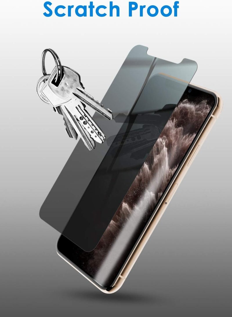 Denx Anti-Spy Privacy Screen Protector for iPhone X/XS/iPhone 11 Pro Anti-Spy Tempered Glass Privacy Protective Film Anti Spy Tempered Glass Film Screen Protector. - Image 5