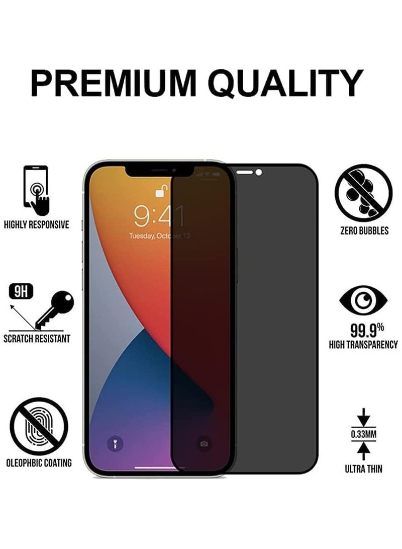 Denx Anti-Spy Privacy Screen Protector for iPhone X/XS/iPhone 11 Pro Anti-Spy Tempered Glass Privacy Protective Film Anti Spy Tempered Glass Film Screen Protector. - Image 4
