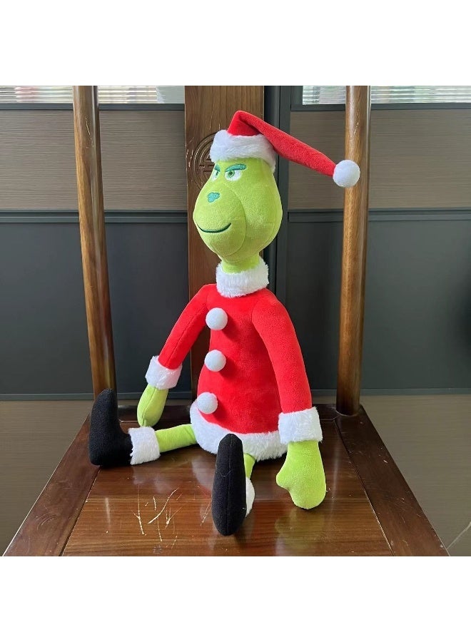 Grinch Doll Plush Toy For Kids Children's Cartoon Plush Toy Holiday Gift Birthday Party Favor And Home Decoration  - Image 3