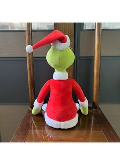 Generic Grinch Doll Plush Toy For Kids Children's Cartoon Plush Toy Holiday Gift Birthday Party Favor And Home Decoration  - Image 5