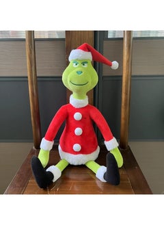 Generic Grinch Doll Plush Toy For Kids Children's Cartoon Plush Toy Holiday Gift Birthday Party Favor And Home Decoration  - Image 1