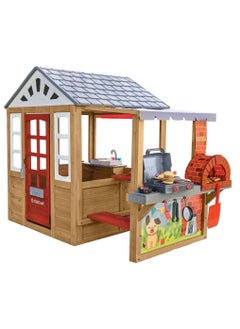 KidKraft Kidkraft Grill & Chill Pizza Playhouse  - Image 1