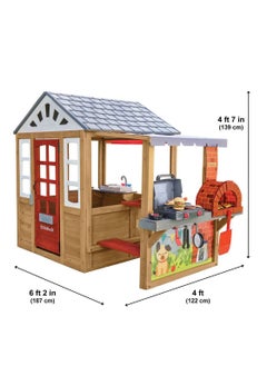 KidKraft Kidkraft Grill & Chill Pizza Playhouse  - Image 3