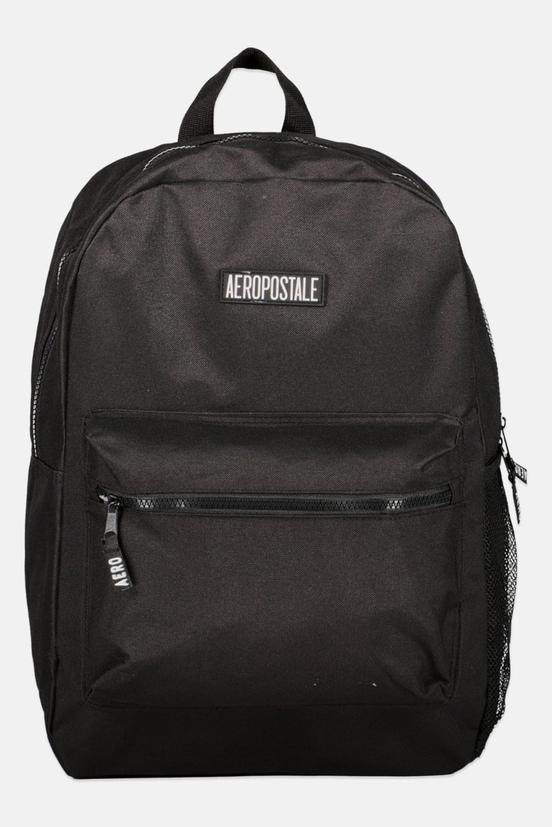 Aeropostale Women Brand Logo Backpack Bag 43 H x 29 L x 12 W cm, Black - Image 1