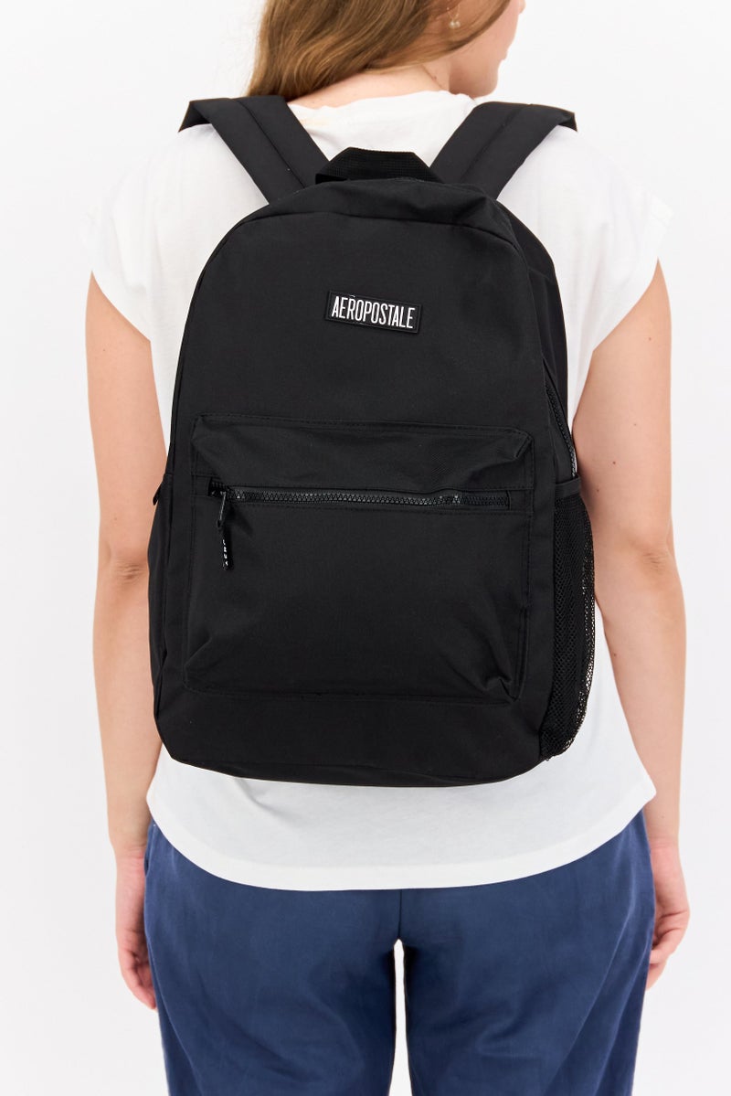 Aeropostale Women Brand Logo Backpack Bag 43 H x 29 L x 12 W cm, Black - Image 4
