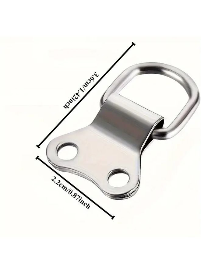 20 قطعة من مجموعة خطافات الصور المعدنية الثقيلة مع ملحقات عرض آمنة سهلة التركيب على الحائط - Image 4