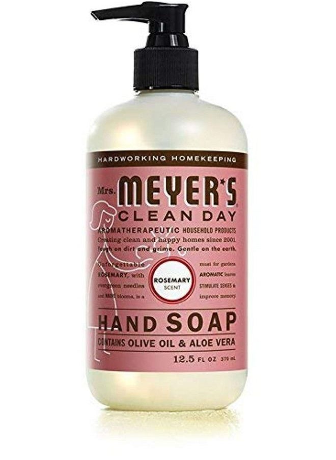 Mrs. Meyer's Clean Day MRS. MEYER'S Liquid Hand Soap 12.5 OZ Scents Variety Pack 6 ( Rosemary, Basil, Geranium, Honeysuckle, Lavender, and Lemon Verbena)  - Image 1