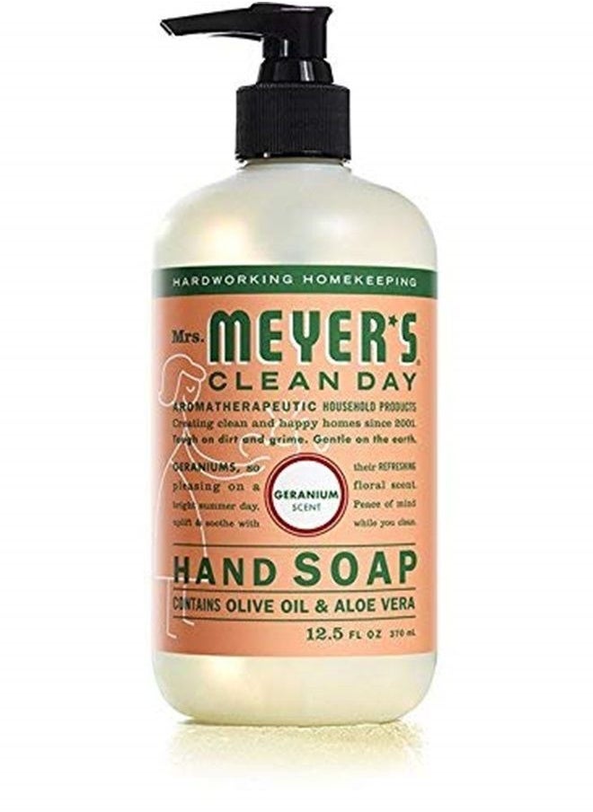 Mrs. Meyer's Clean Day MRS. MEYER'S Liquid Hand Soap 12.5 OZ Scents Variety Pack 6 ( Rosemary, Basil, Geranium, Honeysuckle, Lavender, and Lemon Verbena)  - Image 3