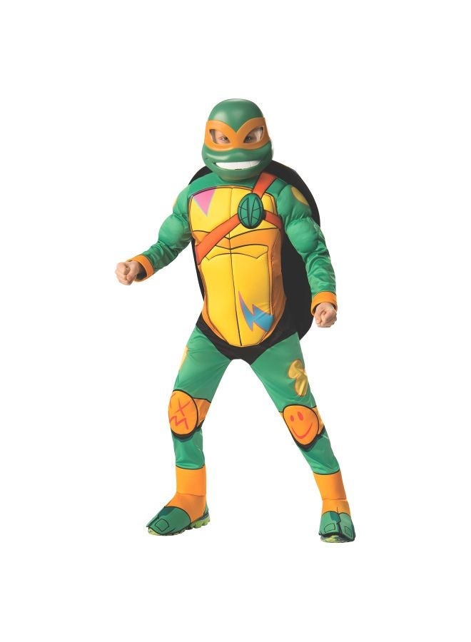 NIBEMINENT Deluxe Michaelangelo Ninja Turtles Costume 641326_M Medium - Image 1