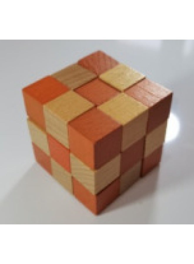 Classical Children's Educational Wooden Toy Blind Box Kongming Lock Luban Lock Adult Decompression Parent-Child Interactive Unlock Game