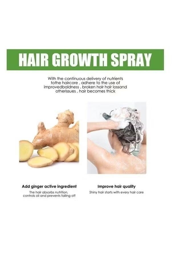Jaysuing Revitalize Thin Hair with Men's Dense Essential Oil Hair Care Serum - Natural Plant Ingredients for Thicker-Looking Hair - Image 4