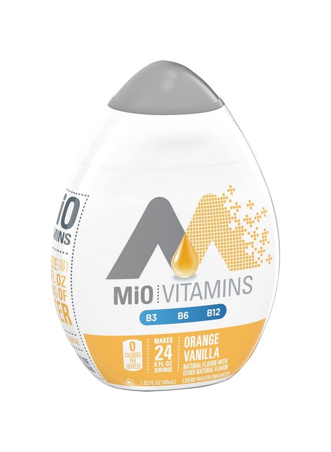 ميو معزز الماء السائل من فيتامينات ميو، برتقال وفانيليا، 1.62 أونصة (عبوة من 12 قطعة) - Image 2