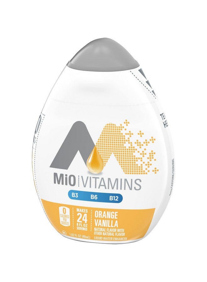 ميو معزز الماء السائل من فيتامينات ميو، برتقال وفانيليا، 1.62 أونصة (عبوة من 12 قطعة) - Image 3