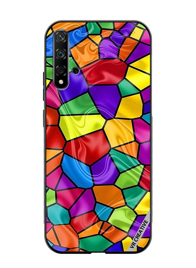 VR CREATIVE Protective Case Cover For Huawei Nova 5T Mix Color Design  Multicolour - Image 1