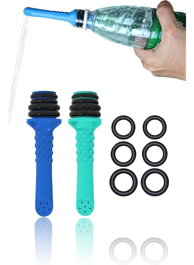 The Bros Bidet Travel Portable - 2PCS Shower Head for Toilet, Universal Bottle Compatibility - Ideal for Camping, Travel, Backpacking, Baby Cleaning, Women's Care, Outdoor Adventures  - Image 1