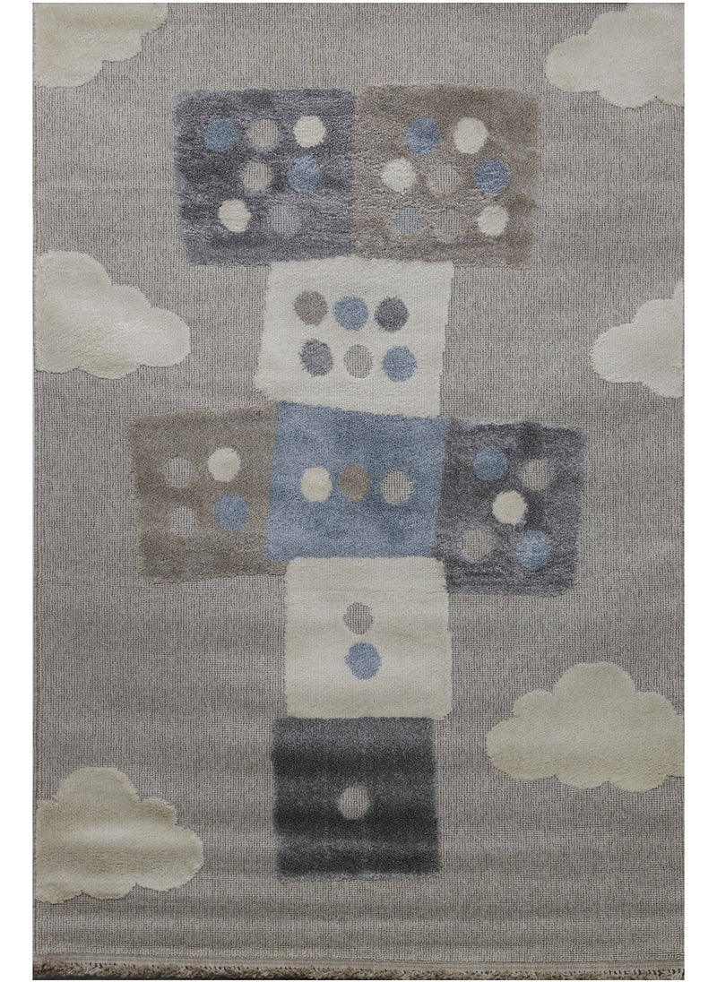 Alkaffary - Lavita luxury carpet with its soft texture creates a comfortable feeling underfoot, giving your child a unique experience of comfort and warmth, gray - Image 1