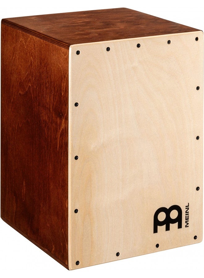 Meinl Percussion Meinl Percussion Jam Cajon Box Drum With Snare And Bass Tone For Acoustic Music — Made In Europe — Baltic Birch Wood, Play With Your Hands, 2-Year Warranty (Jc50Lbnt) - Image 1