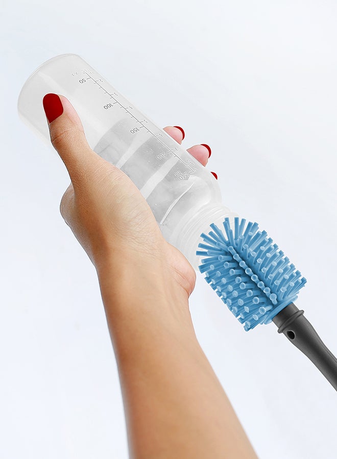 BabyJem Soft Bristle Bottle Cleaner Brush for Baby Feeding Bottle - Image 3