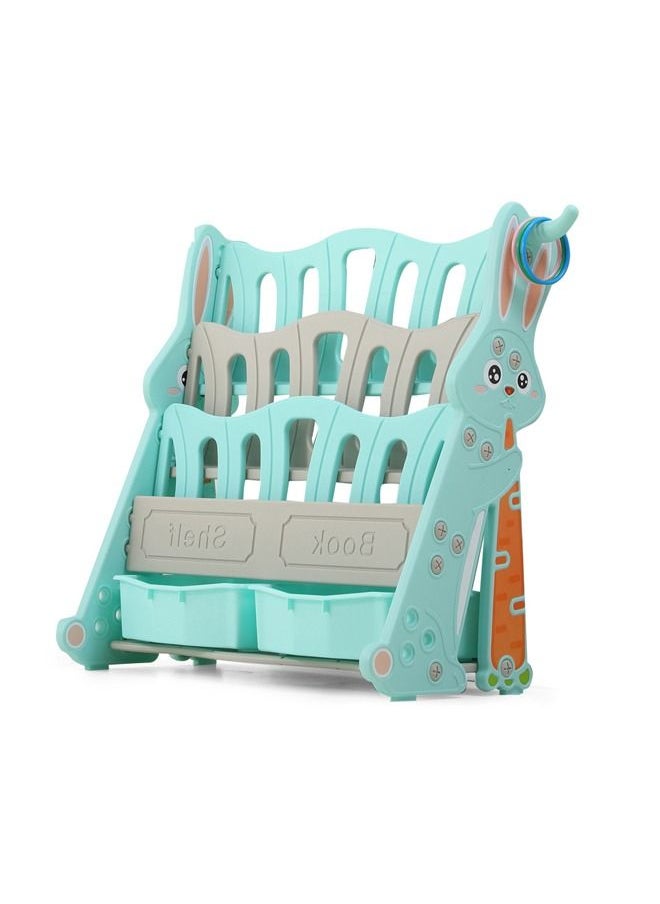 XIANGYU Children's Bookshelf Simple Home Landing Baby Toy Storage Rack  - Image 1