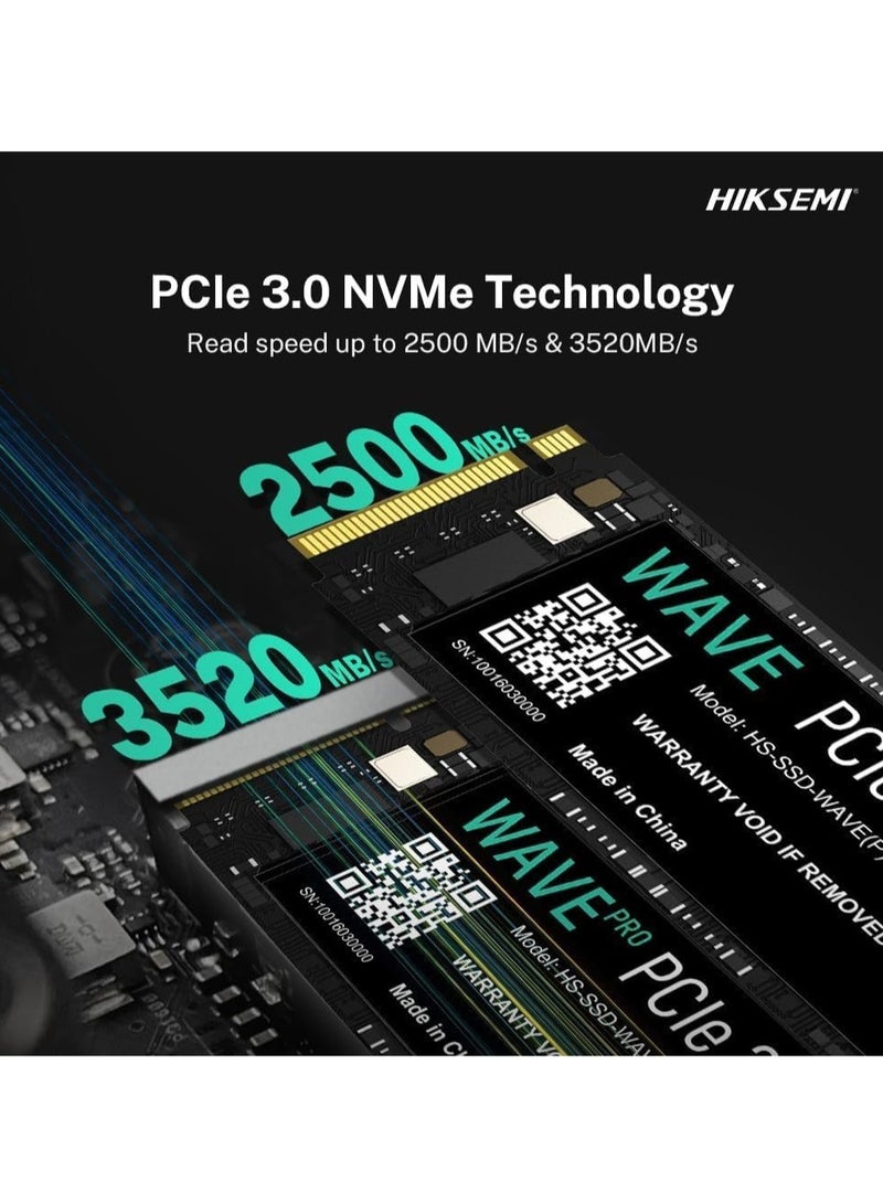 HIKSEMI SSD Internal M.2 NVMe SATA SSD with 256GB storage capacity  - Image 3