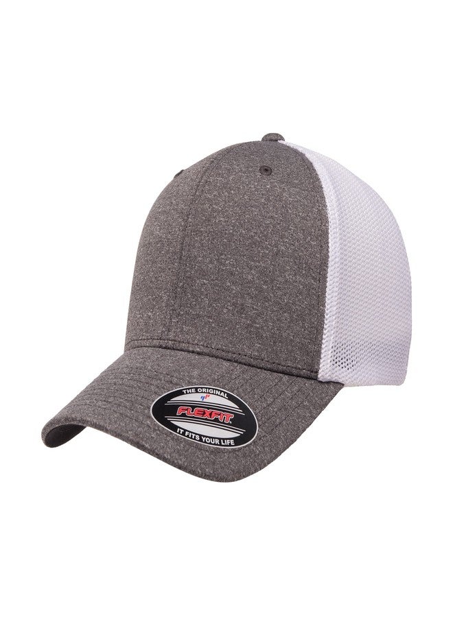 Flexfit Men's one_Size Trucker Cap, Black, Alpha - Image 1