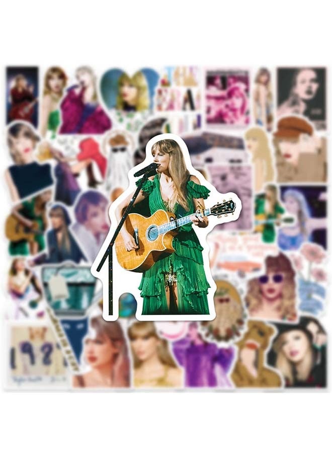 Ocean 50pcs Taylor Swift's New Album Taylor Swift Graffiti Sticker Waterproof Decoration Decal - Image 3
