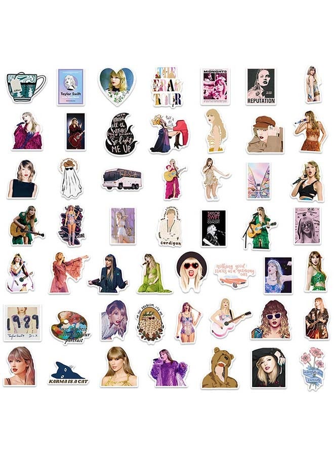 Ocean 50pcs Taylor Swift's New Album Taylor Swift Graffiti Sticker Waterproof Decoration Decal - Image 2