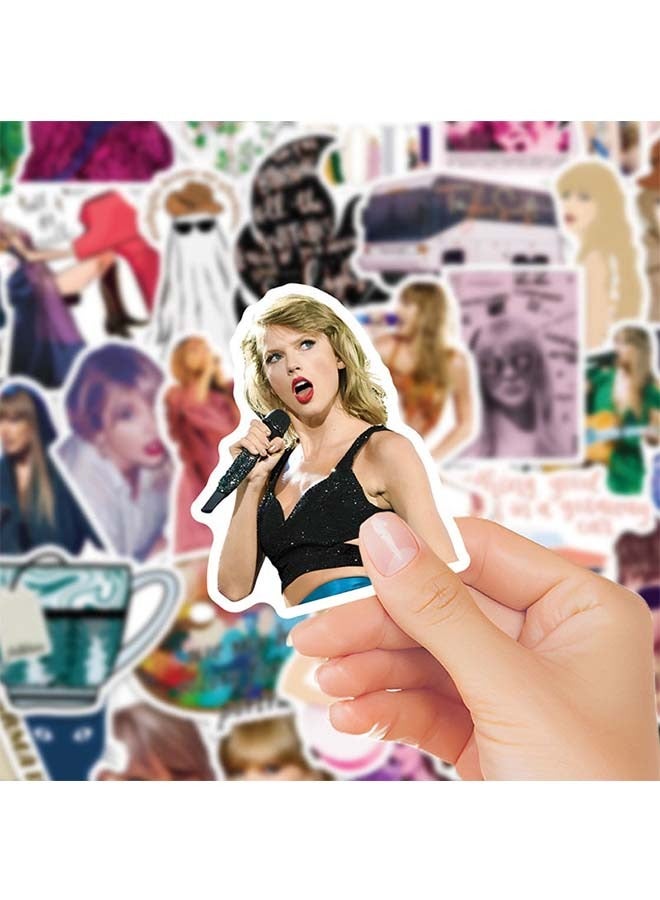 Ocean 50pcs Taylor Swift's New Album Taylor Swift Graffiti Sticker Waterproof Decoration Decal - Image 4