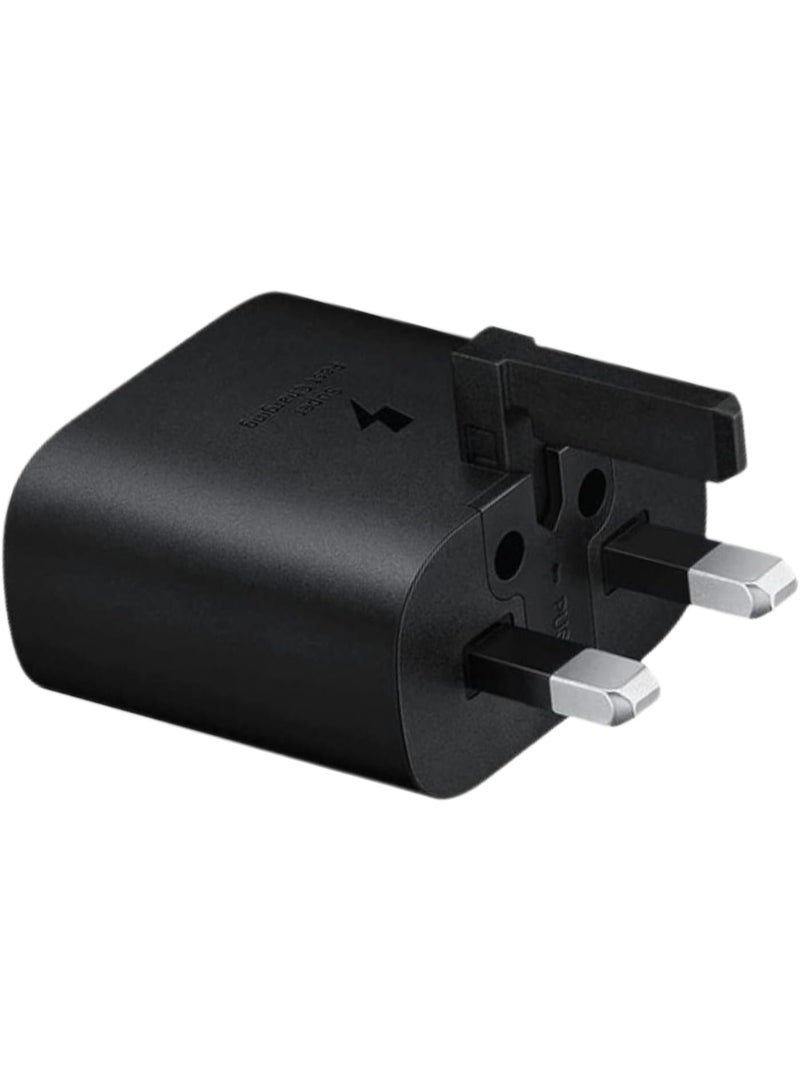 Globe 45W Original Samsung charger Super Fast Charger Compatible with Samsung Galaxy S25 Ultra S24 S23 S22 S21 Black with type c to cable and adapter - Image 4