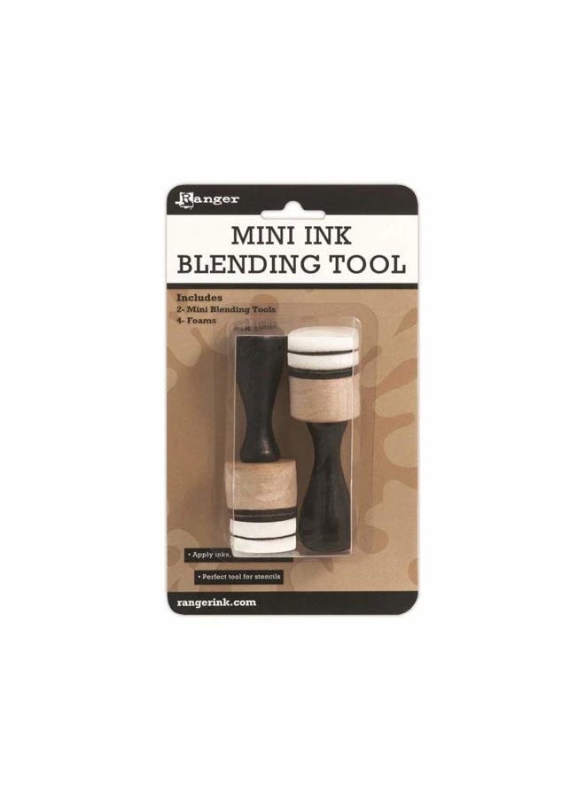 Ranger Mini Ink Blending SET of 2 Tools and 4 Foams  - Image 1