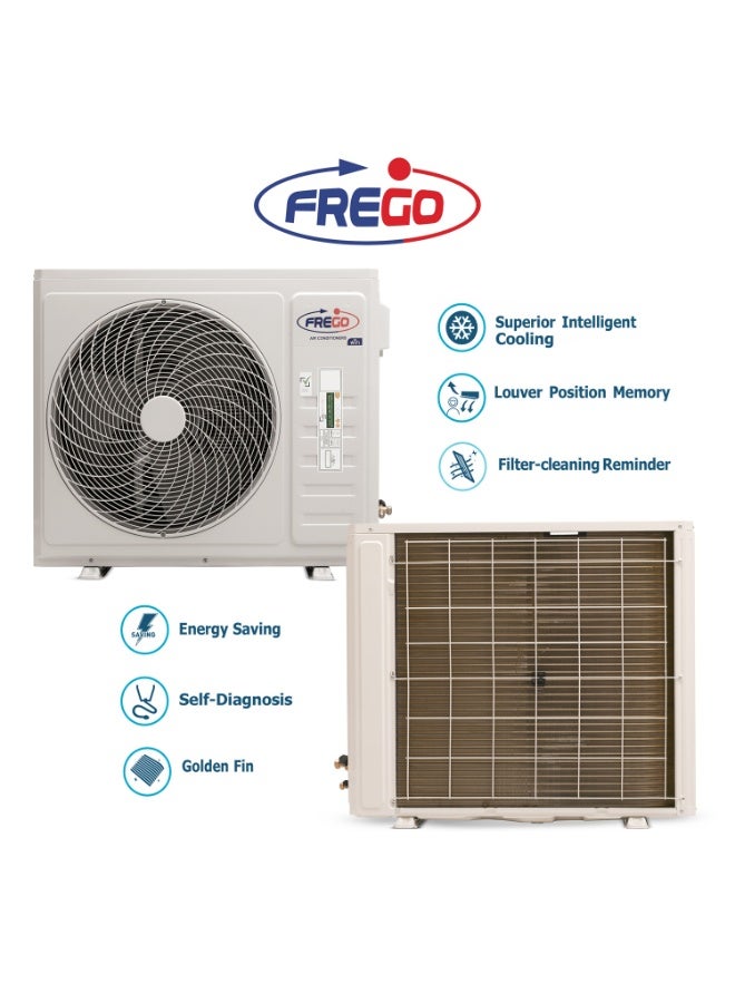 FREGO 2.5 Ton Split AC | Wi-Fi Enabled | 5-Year Warranty on T3 Rotary Compressor | R410 Gas | Comfort Series | White - Image 5