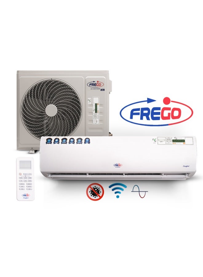 FREGO 2.5 Ton Split AC | Wi-Fi Enabled | 5-Year Warranty on T3 Rotary Compressor | R410 Gas | Comfort Series | White - Image 4