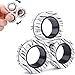 Cevioce 3 PCS Magnetic Rings Fidget Toys Set for Adults Boys TeensADHD Anxiety Fidget Spinner Magnetic RingCoolest Finger Stress Relief Toys Kids Birthdays Easter Gifts for 8 9 10 11 12 Year Old - Image 3