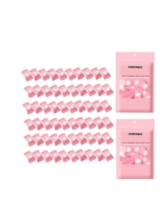 Disposable Compressed Towel  - 60 Pack Mini Coin Cotton Towels for Travel, Home, Camping, Hiking, Beauty Salon, and Outdoor Activities 7.8*8.6inch - pzsku/Z18BE4523CC800809A4F5Z/45/_/1718788534/37ea4bfd-e768-4a56-b70c-4d00565ddd30
