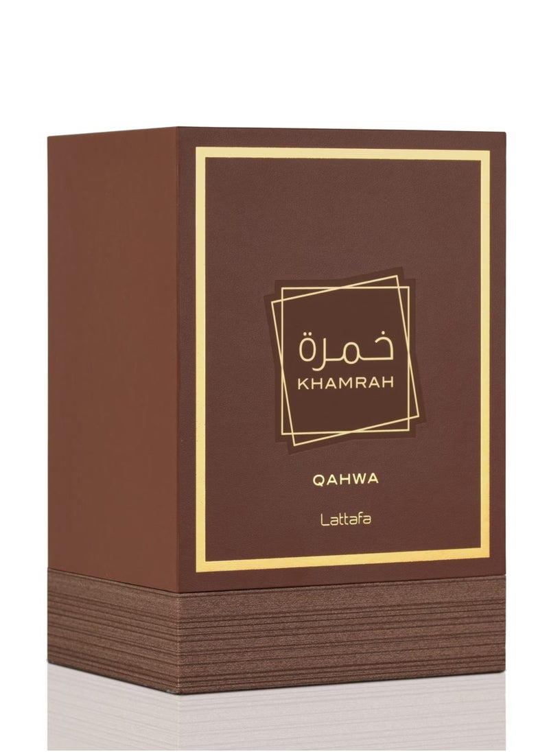 Lattafa KHAMRAH QAHWA EDP 100ML  - Image 2