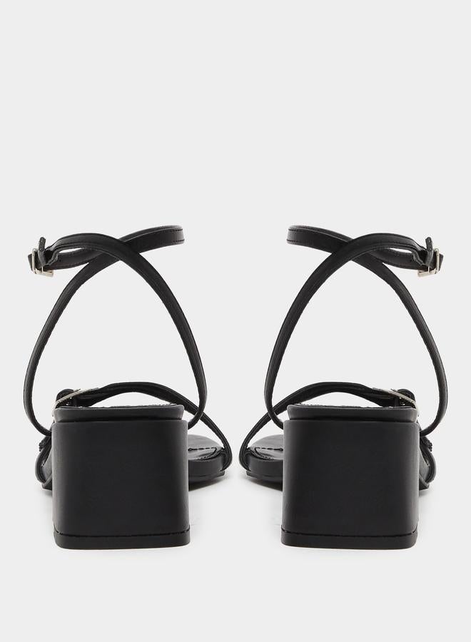 RAID Zinia Block Heel Sandals with Ankle Strap - Image 4