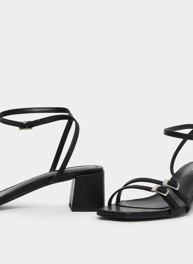 RAID Zinia Block Heel Sandals with Ankle Strap - Image 3