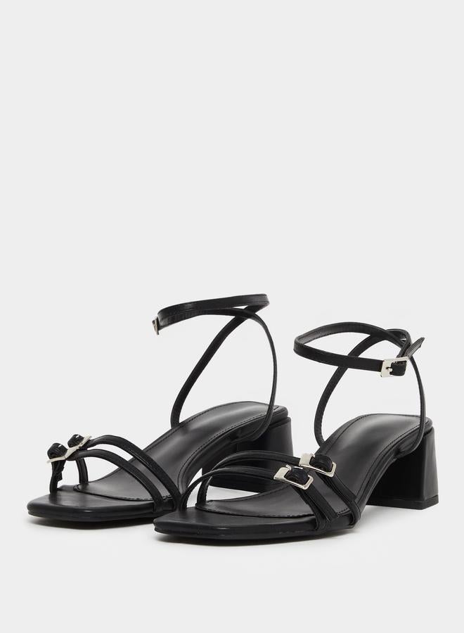 RAID Zinia Block Heel Sandals with Ankle Strap - Image 2