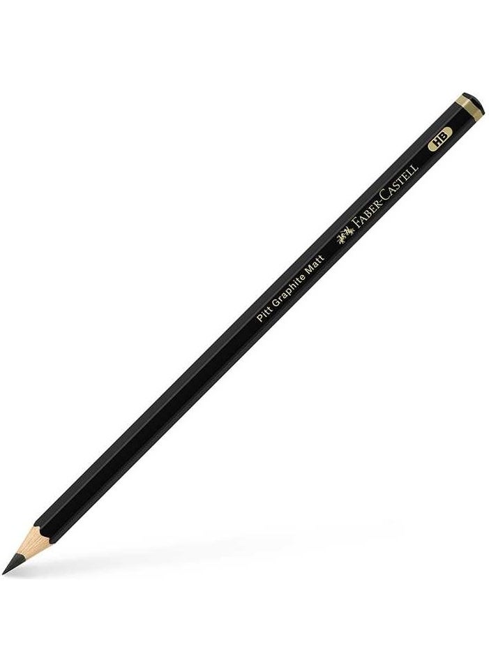 FABER-CASTELL - Faber Castell Pitt Graphite Matt Graded Pencil Hb - Image 1