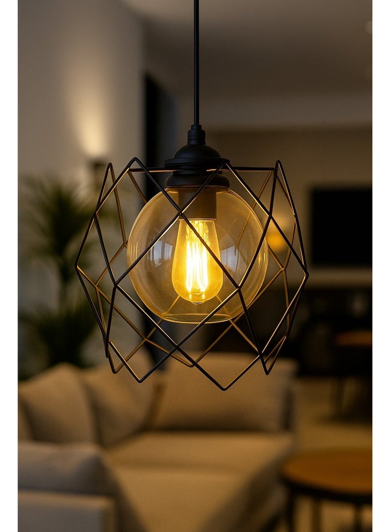 زوبا دلاية مودرن أنيقة بتصميم هندسي معدني  – لمسة فخامة عصرية لغرفة النوم والمعيشة - كود 4048 - Image 2