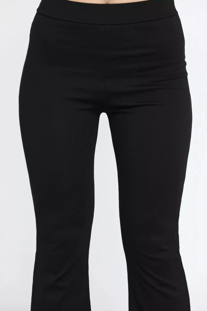 Gülseli Gulseli Women's High Waist Steel Bell-bottom Leggings