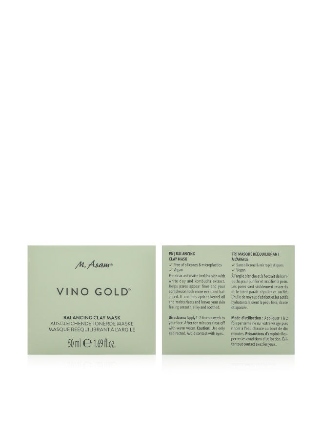 أم. أسام M. Asam Vino Gold Balancing Clay Mask - 50ml - Image 1