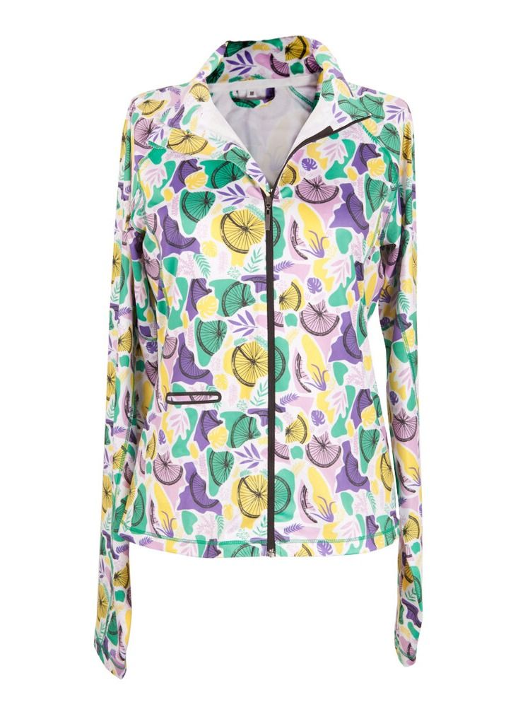 Biggdesign Biggdesign Nature Discovery Womens Zippered Sweatshirt  - Image 1