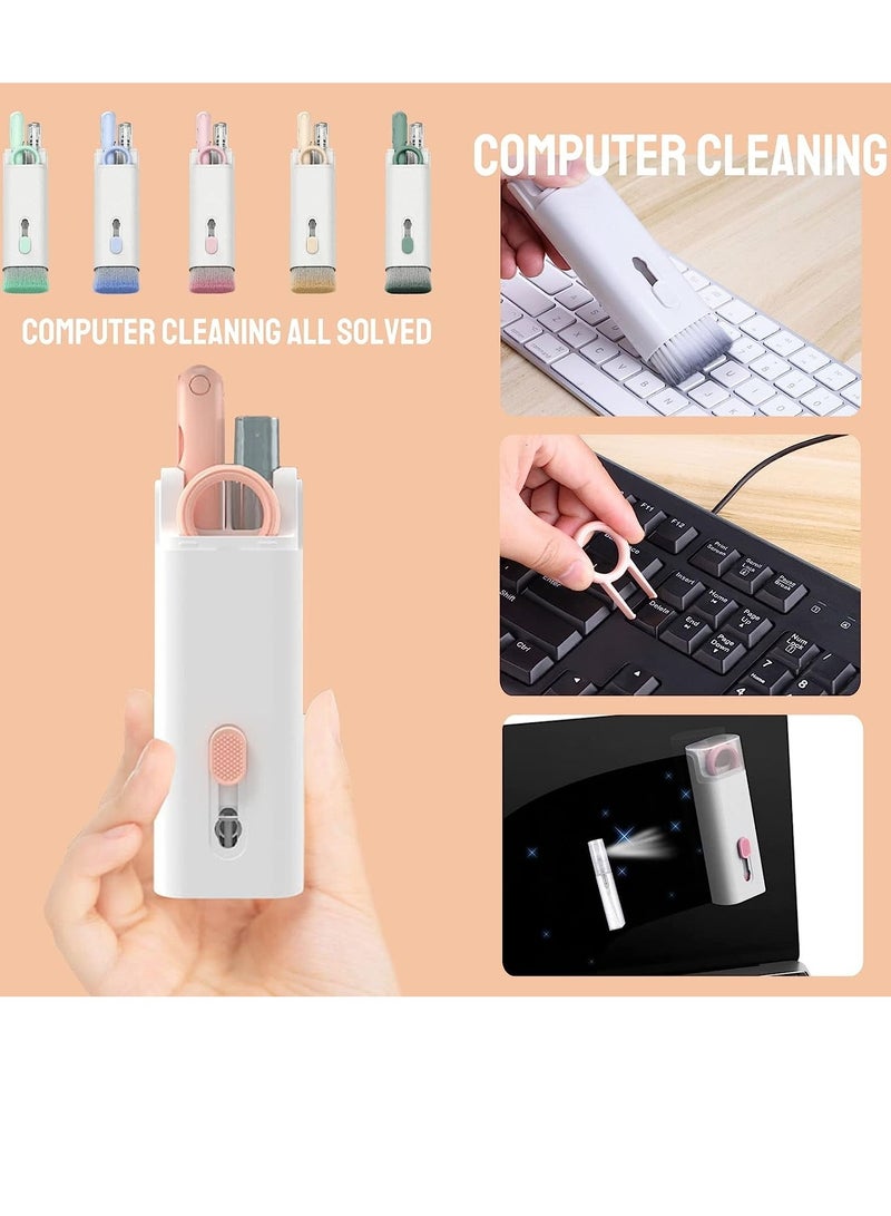 ELTRAZONE 7-in-1 Electronic Cleaner Kit for Airpods - Laptop Cleaner, Keyboard Cleaner Kit, Portable Cleaning Kit with Cleaning Pen Brush Spray for iPhone iPad MacBook Screen/Keyboard/Headphones  - Image 5