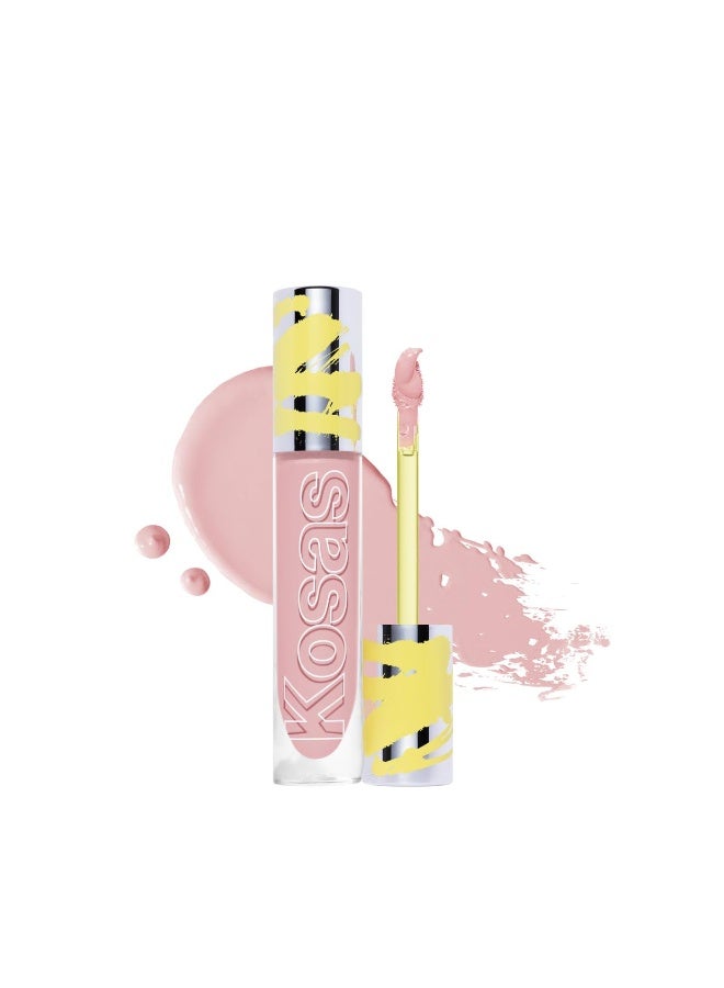 Kosas Revealer Extra Bright Color Corrector, Full Coverage Liquid Cream Under Eye Brightener, Makeup Base for Dark Circles Discoloration, Magic - Image 1