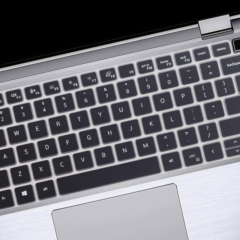 غطاء لوحة المفاتيح لجهاز Dell Latitude 3440 3450 5450 5440 5430 5431 5420 14 بوصة، Latitude 14 بوصة 7450 7440 7430 7420 7410 9420 9430، Latitude 16 بوصة 7650 7640، Latitude 9520 9510 7520 15.6 بوصة 2024-2022 - أسود - Image 4