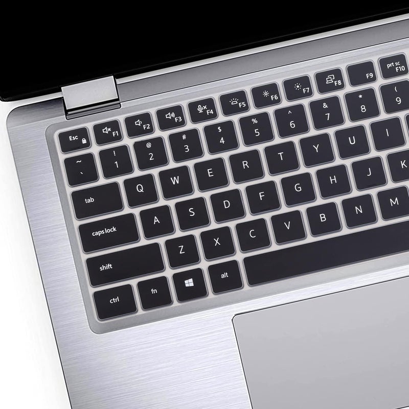 غطاء لوحة المفاتيح لجهاز Dell Latitude 3440 3450 5450 5440 5430 5431 5420 14 بوصة، Latitude 14 بوصة 7450 7440 7430 7420 7410 9420 9430، Latitude 16 بوصة 7650 7640، Latitude 9520 9510 7520 15.6 بوصة 2024-2022 - أسود - Image 3