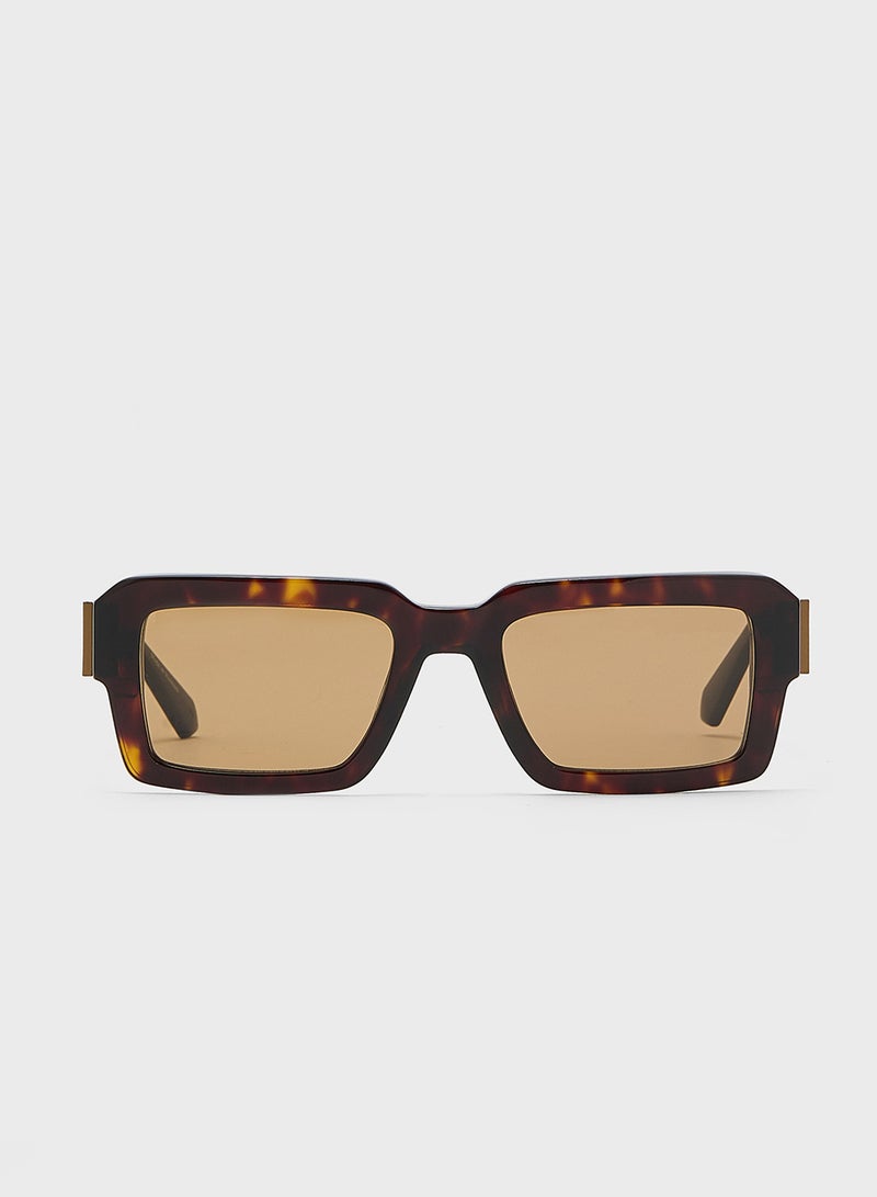 Calvin Klein Jeans Modified Rectangle Sunglasses  - Image 3